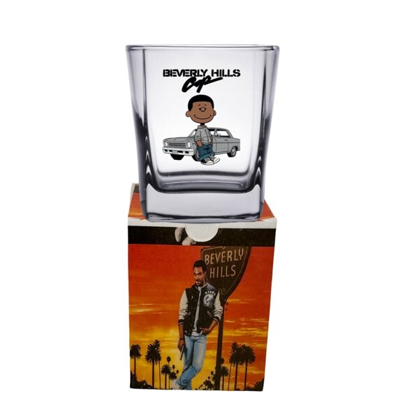 PEANUTS Versions of 80's Movies! SHOT GLASS/Matching Gift Box - Picture 3 of 16